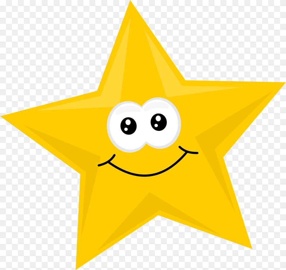 Stormdesignz Goldstar School Clipart Star Transparent Background, Star Symbol, Symbol, Animal, Fish Free Png Download