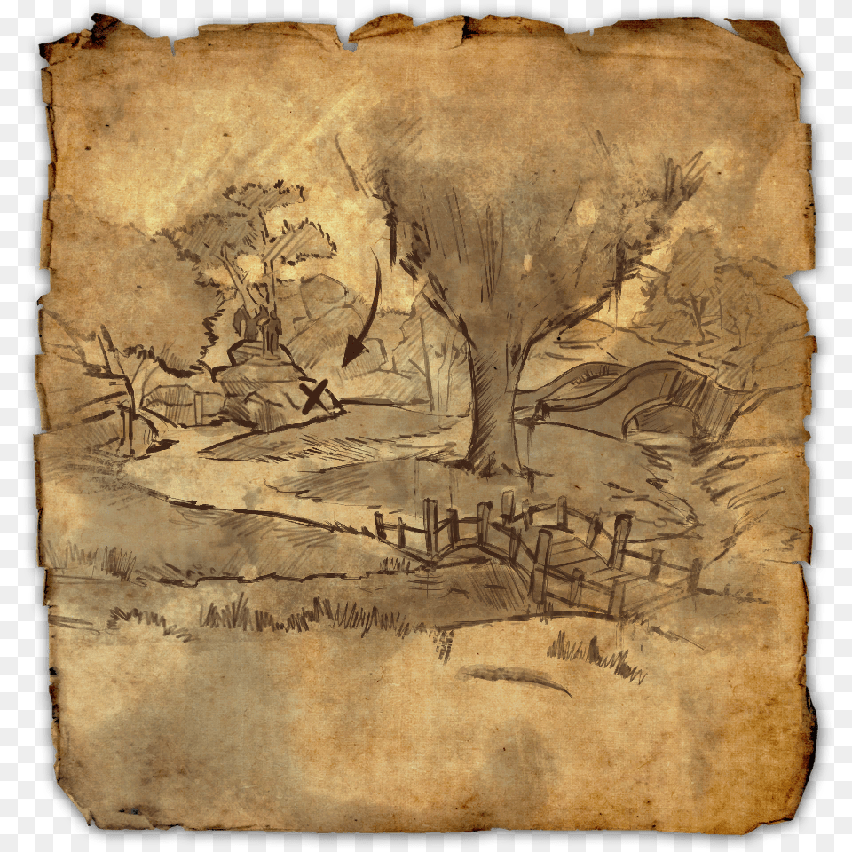 Stormhaven Treasure Map Iv, Archaeology, Art, Painting, Wood Png
