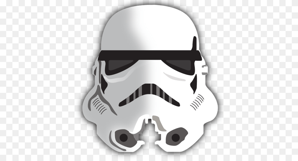 Stormtrooper, Stencil, Helmet, Accessories, Goggles Png Image