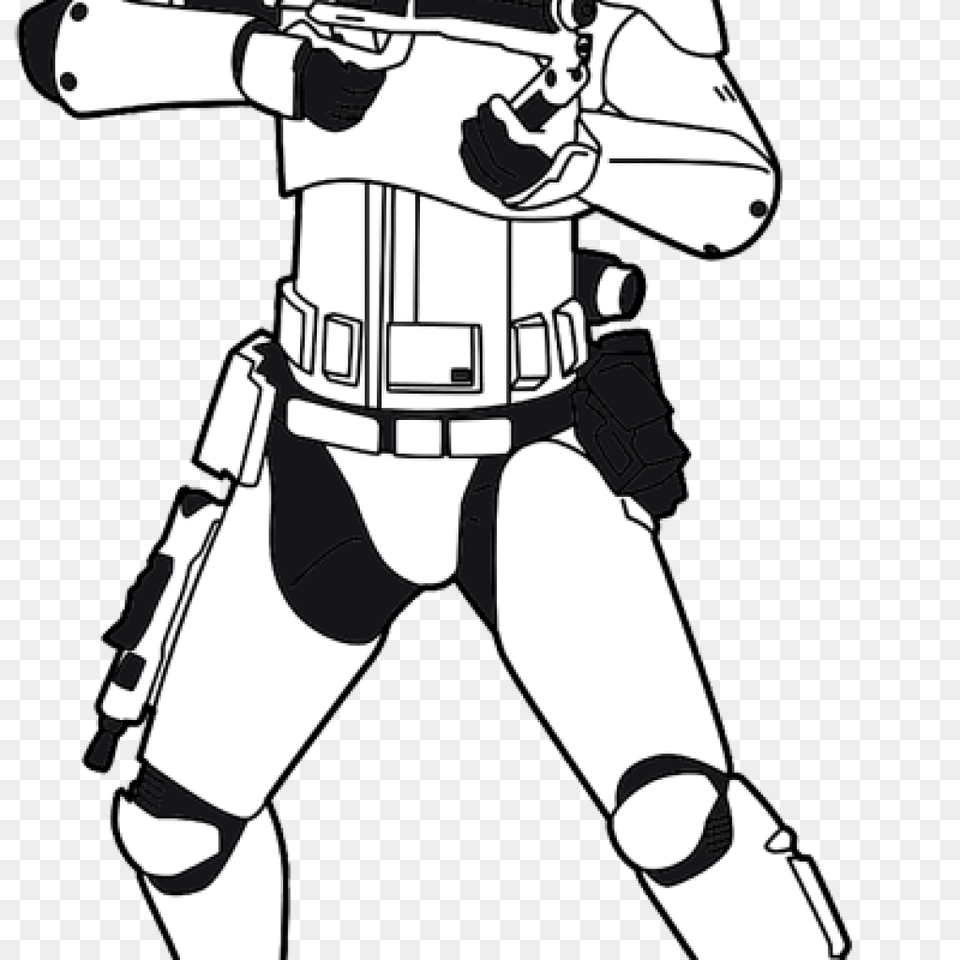 Stormtrooper Clipart Clip Art, Stencil, Book, Comics, Publication Png