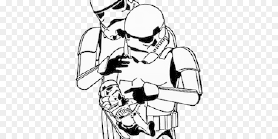 Stormtrooper Clipart Clip Art On Transparent Stormtrooper Family, Adult, Male, Man, Person Free Png Download