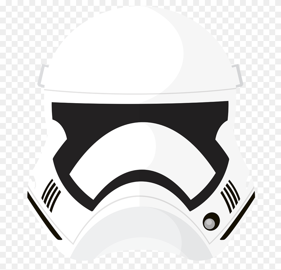 Stormtrooper Helmet Clip Art, Clothing, Crash Helmet, Hardhat Png Image