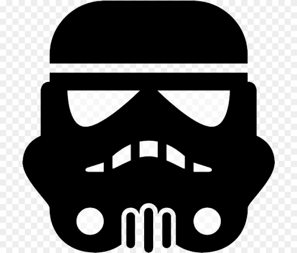 Stormtrooper Helmet Clipart Photo Star Wars Stormtrooper Icon, Stencil, Baby, Person, Face Free Transparent Png