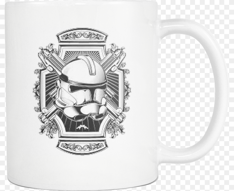 Stormtrooper Helmet Pop Art In Star Wars Coffee Mug Clone Trooper 501 Tattoo, Cup, Beverage, Coffee Cup, Stein Png Image