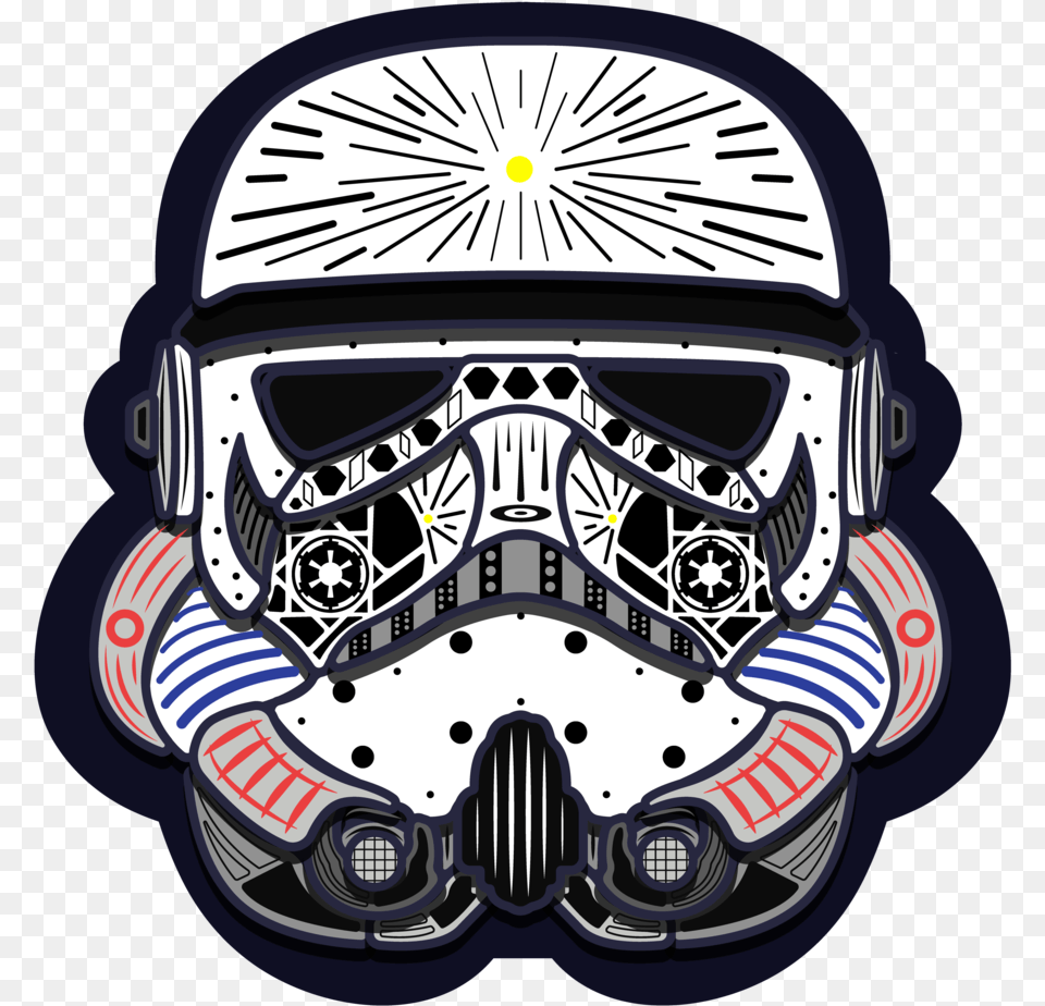 Stormtrooper Illustration, Helmet, Accessories, Goggles, Art Free Png Download