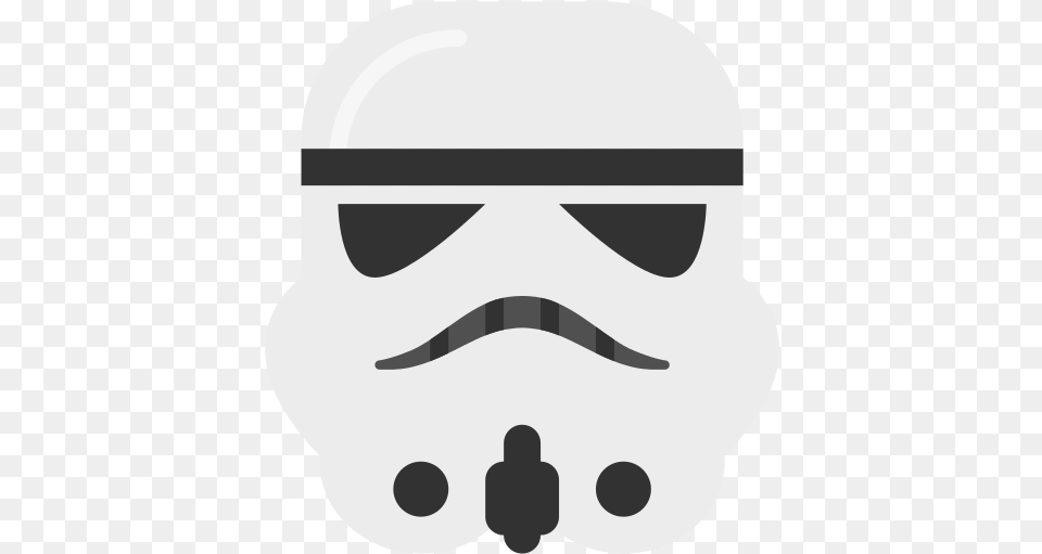 Stormtrooper Star Wars Icon Of Color Icons Star Wars Icon Stormtrooper, Stencil, Helmet, Head, Person Free Transparent Png