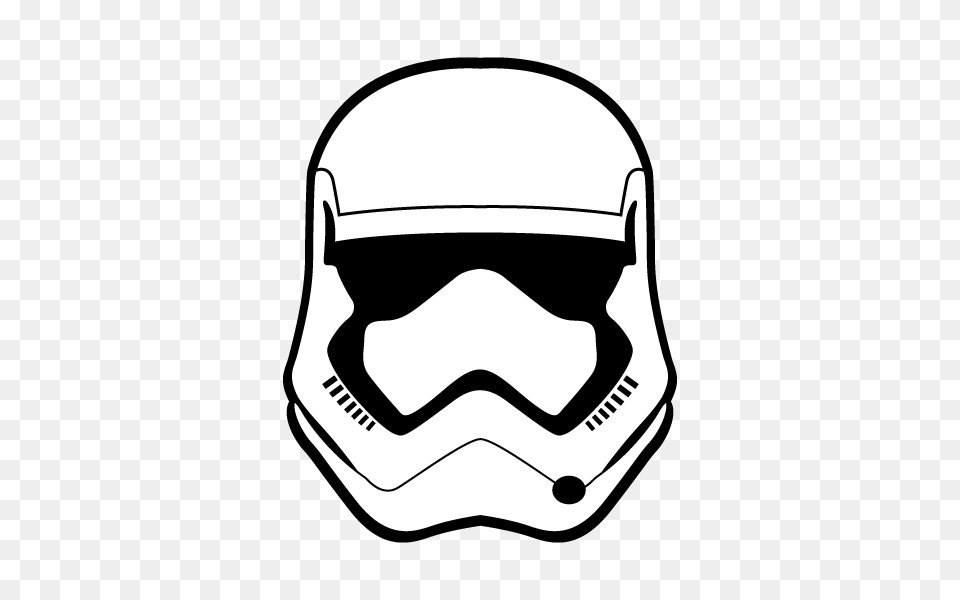 Stormtrooper Sticker, Crash Helmet, Helmet, Stencil, Clothing Free Png