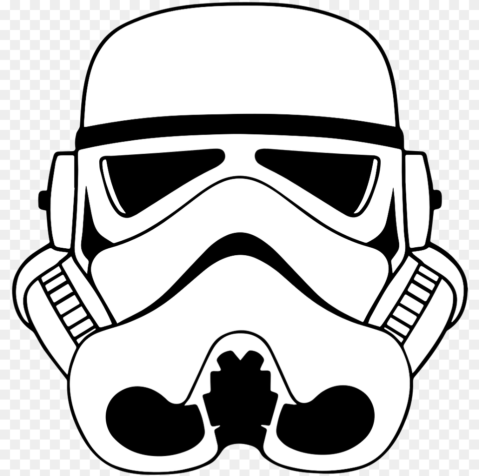 Stormtrooperhelmeticon, Accessories, Goggles, Stencil, Clothing Png