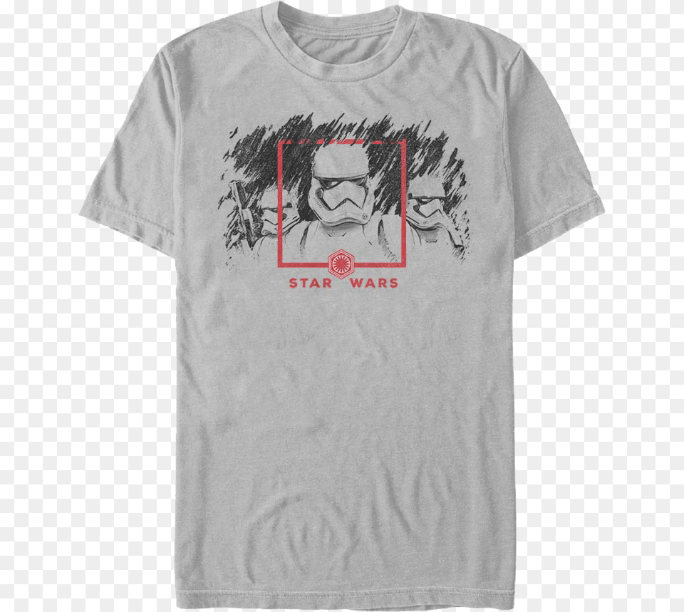 Stormtroopers Sketch Star Wars T Shirt Mandalorian T Shirt This Is The Way, Clothing, T-shirt, Adult, Wedding Png