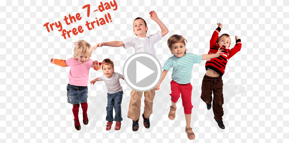 Story Aerobics For Kids Ipad Iphone Ipod Touch App Muchos, Clothing, Person, People, Pants Free Png