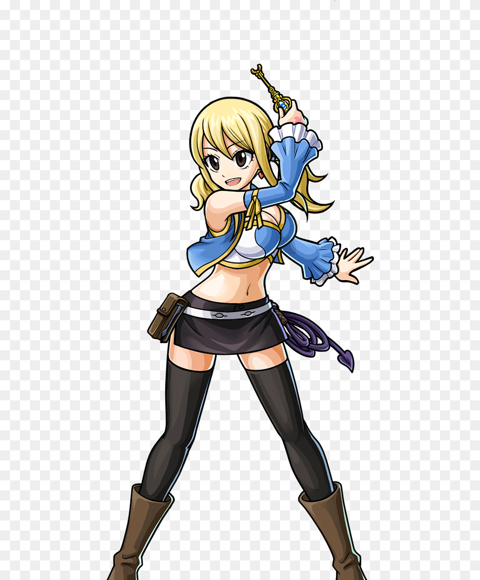 Story Character Lucy Heartfilia 004 Render Fairy Tail Lucy Render, Book, Comics, Publication, Adult Free Transparent Png