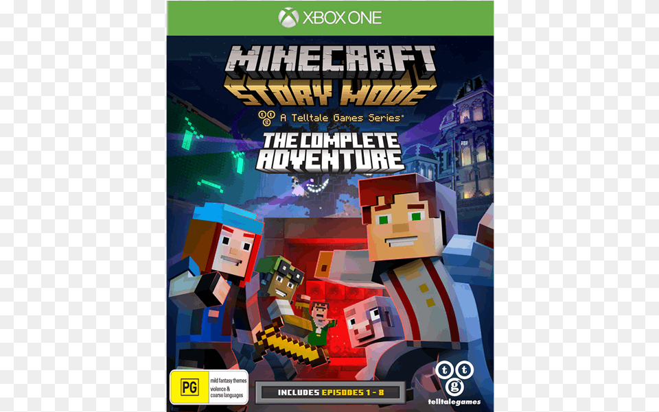 Story Mode The Complete Adventure Minecraft Story Mode Complete Adventures, Advertisement, Poster Free Transparent Png