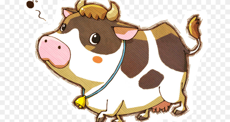 Story Of Seasons Cow Story Of Season Animal, Cattle, Dairy Cow, Livestock, Mammal Free Png