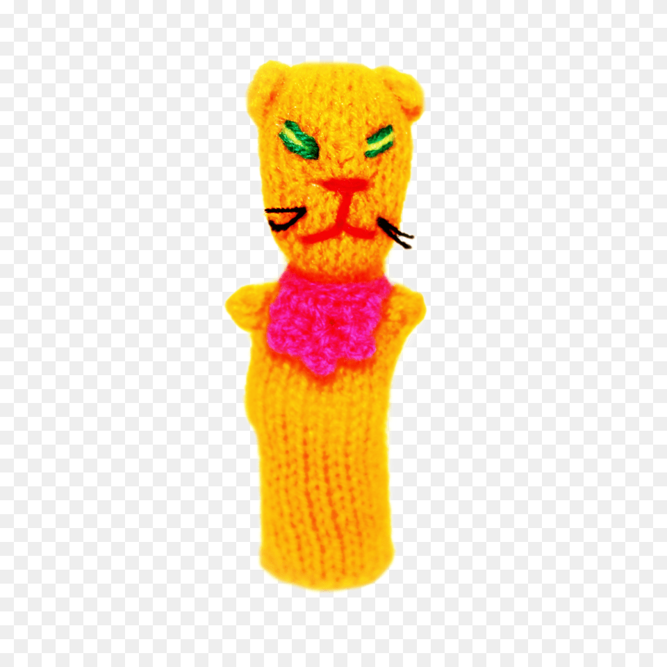 Story Time Cat Finger Puppet, Toy, Clothing, Glove, Face Free Png