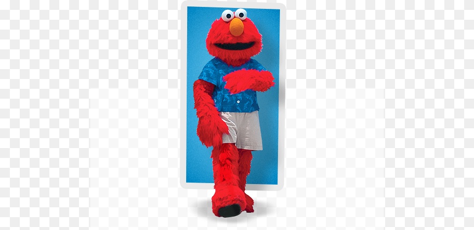 Story Time With Elmo Plush, Mascot Free Png Download
