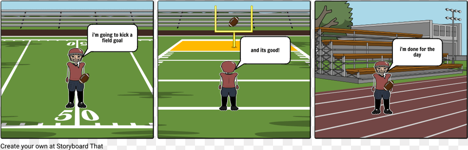 Storyboard Football, People, Person, Field Free Png Download