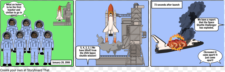 Storyboard That Space Shuttle, Person, Transportation, Spaceship, Aircraft Free Png Download