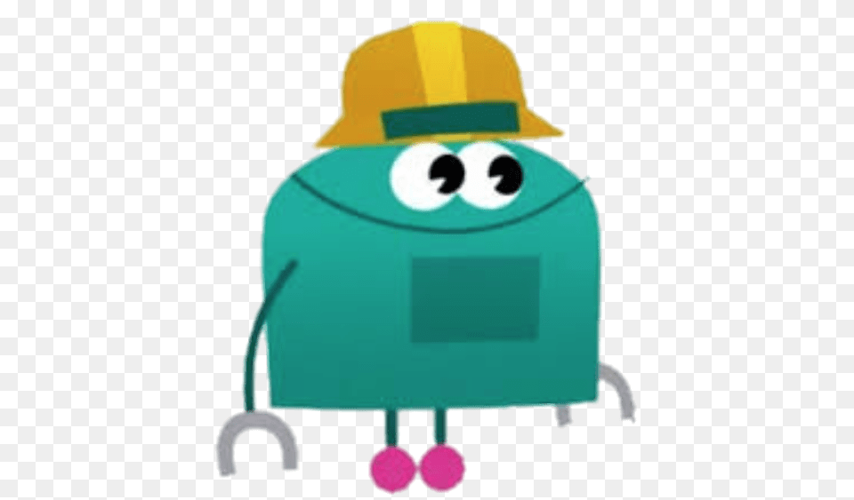 Storybots Character Wearing Safety Helmet, Bag, Backpack, Nature, Outdoors Free Png Download
