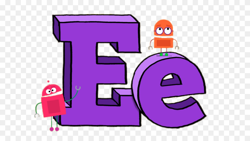 Storybots Letter E, Number, Symbol, Text, Face Free Png Download