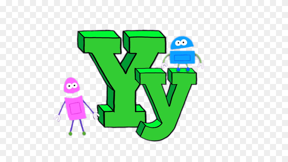 Storybots Letter Y, Green, Symbol, Recycling Symbol, Person Png