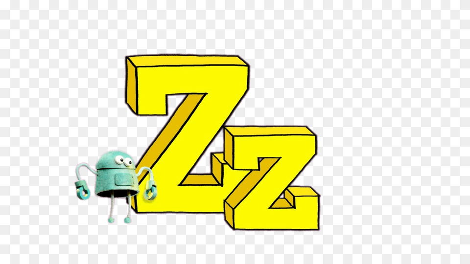 Storybots Letter Z, Number, Symbol, Text, Toy Png Image