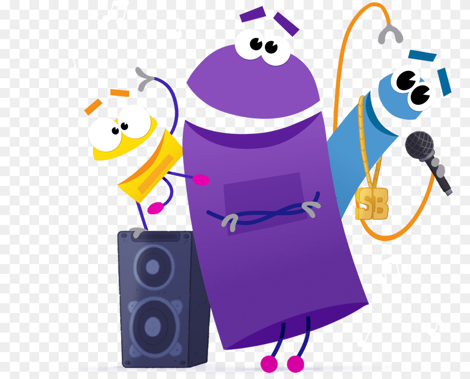 Storybots Singing, Electronics, Speaker, People, Person Png