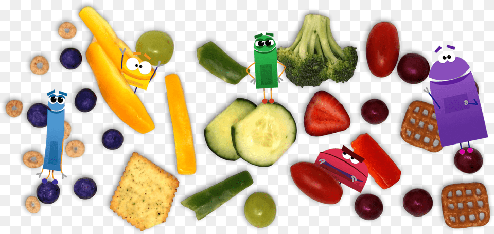 Storybots With Their Snacks, Meal, Food, Lunch, Toy Free Transparent Png