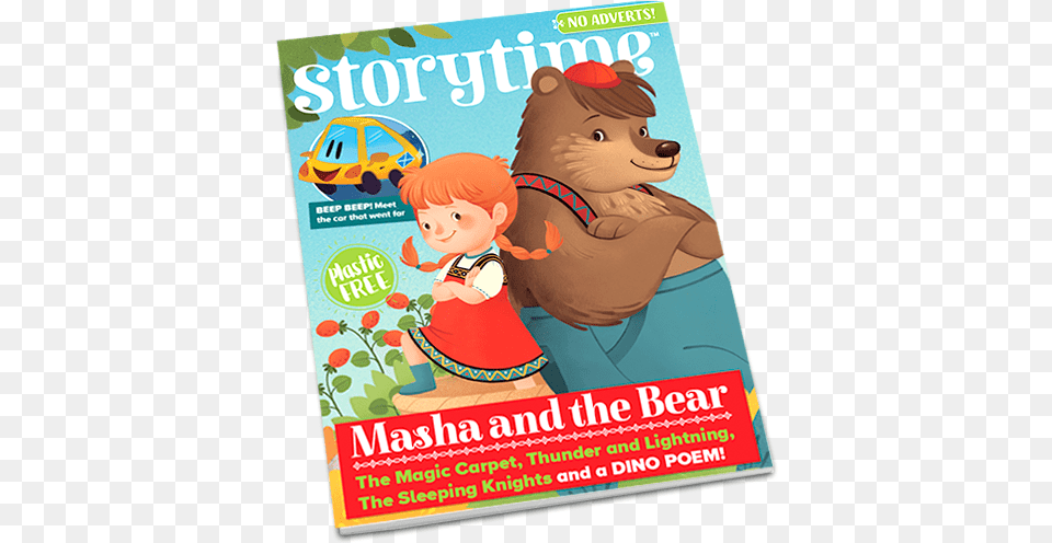 Storytime Issue 63 Cartoon, Advertisement, Book, Publication, Poster Png Image
