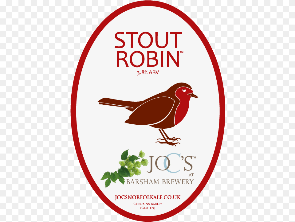 Stout Robin Brings Seasonal Cheer For Fans Of Jo C Finch, Advertisement, Animal, Bird, Herbal Png