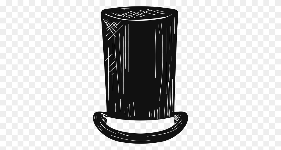 Stove Pipe Hat Sketch Icon, Electronics, Speaker Free Transparent Png