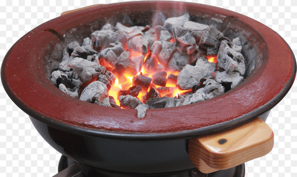 Stoveclay Stovegarden Bbq Stovecharcoal Clay Stovecharcoal Flame, Cooking, Food, Grilling, Fireplace Free Png Download