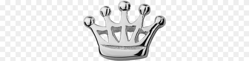 Stow Crown Charm Silver, Accessories, Jewelry, Smoke Pipe Free Png Download