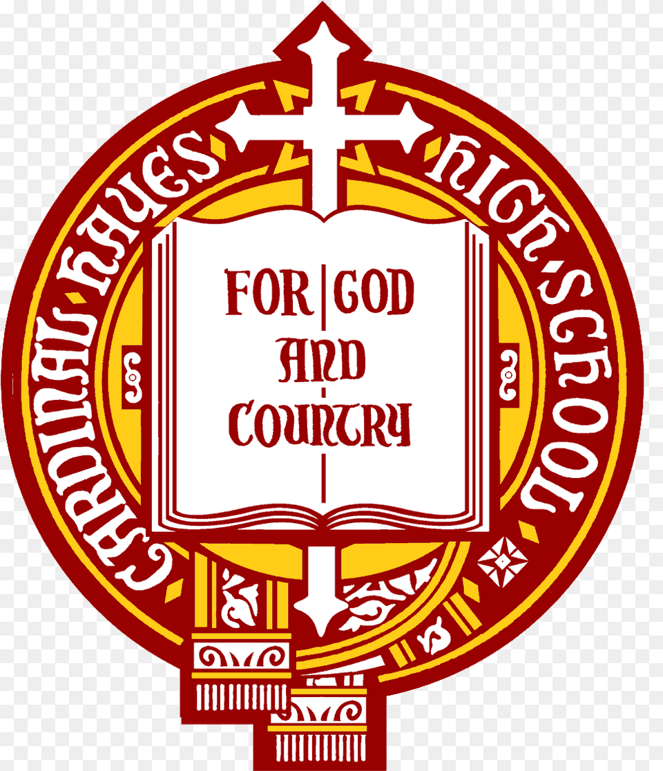 Stpatsnyc Twitter Cardinal Hayes High School 1941, Logo, Symbol, Emblem, Food Png Image