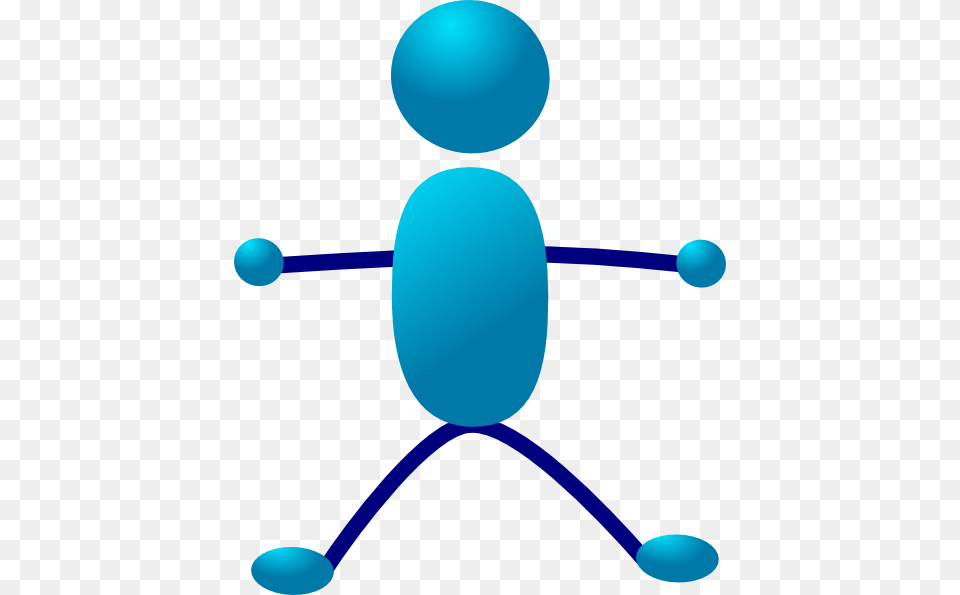 Straight Arm Stickman Clipart For Web, Network, Mace Club, Weapon Free Transparent Png