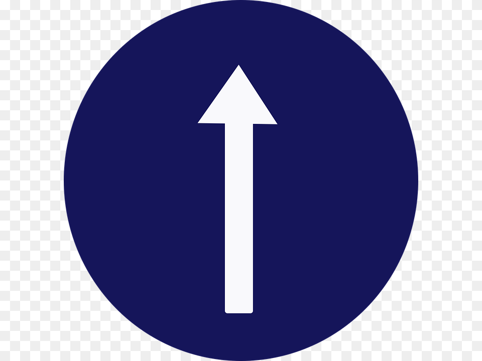 Straight Arrow Sign Top Road Sign Roadsign Sign Top, Weapon Free Png