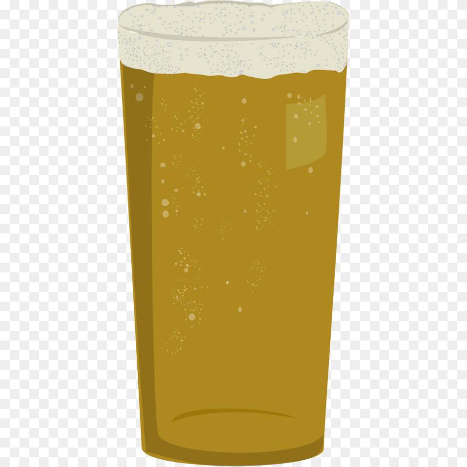 Straight Beer Glass, Alcohol, Beer Glass, Beverage, Liquor Png Image