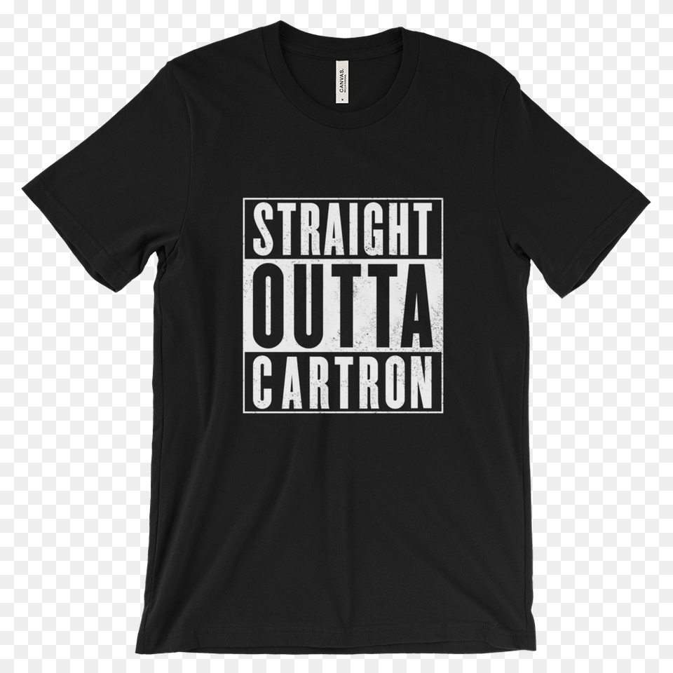 Straight Outta Cartron Absolute Daftees, Clothing, T-shirt Png