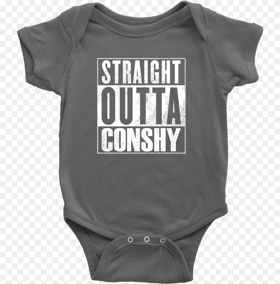 Straight Outta Conshy Onesie Legend Of Zelda Straight Outta Hyrule Twilight Princess, Clothing, T-shirt, Knitwear, Sweater Png Image