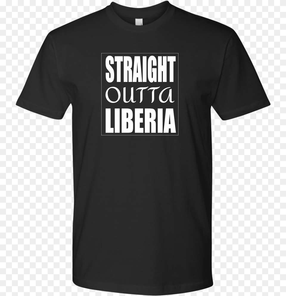 Straight Outta Liberia Men39s T Shirt Echo And The Bunnymen Tour Merch, Clothing, T-shirt Png Image