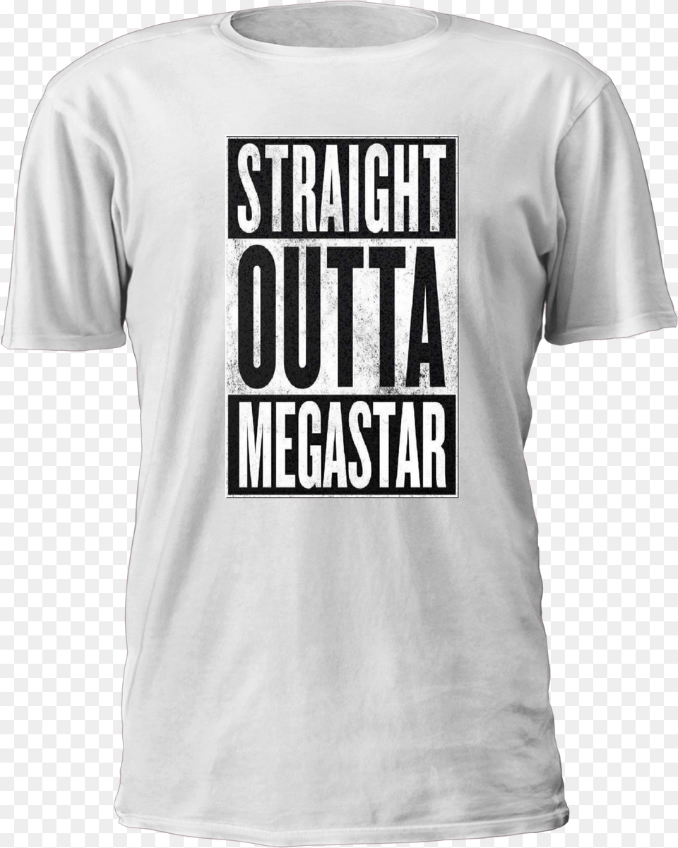 Straight Outta Megastar Automobile Shop Automobile Shop Straight Outta My Garden, Clothing, Shirt, T-shirt, Boy Png Image