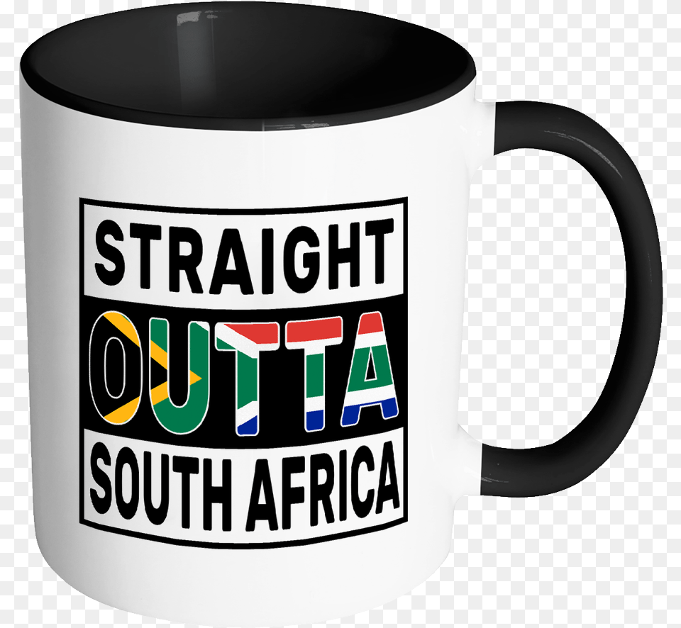 Straight Outta South Africa Bless By God Spoiled By My Husband, Cup, Beverage, Coffee, Coffee Cup Free Png Download