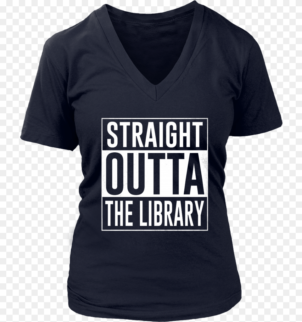 Straight Outta The Library T Shirt, Clothing, T-shirt Free Transparent Png