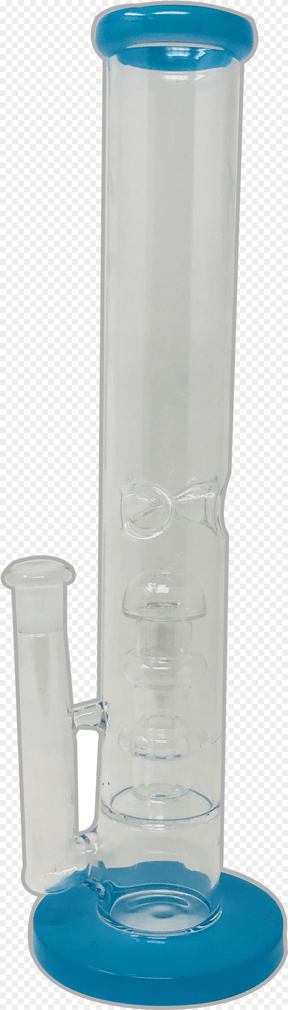 Straight Perc Bong Pint Glass, Cup, Cylinder, Jar, Smoke Pipe Png Image