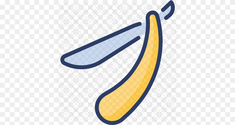 Straight Razor Icon Louvre, Banana, Food, Fruit, Plant Free Transparent Png