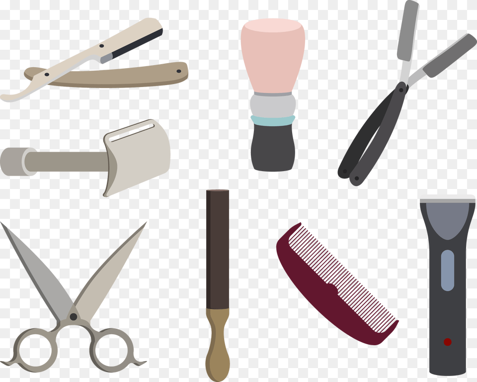 Straight Razor Vector Scissors, Blade, Weapon, Smoke Pipe Free Png