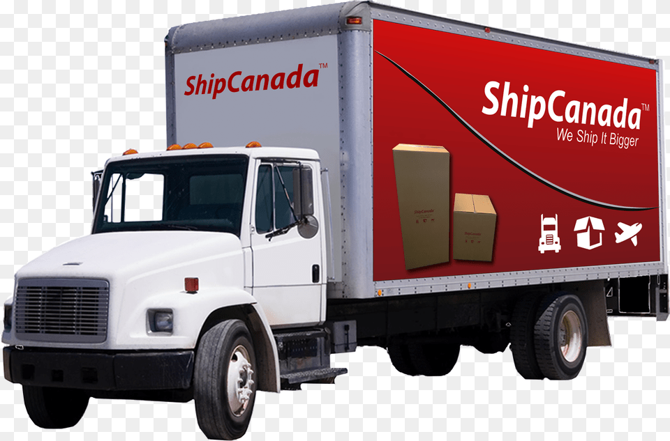 Straight Truck Delivery Truck, Moving Van, Vehicle, Van, Transportation Free Transparent Png