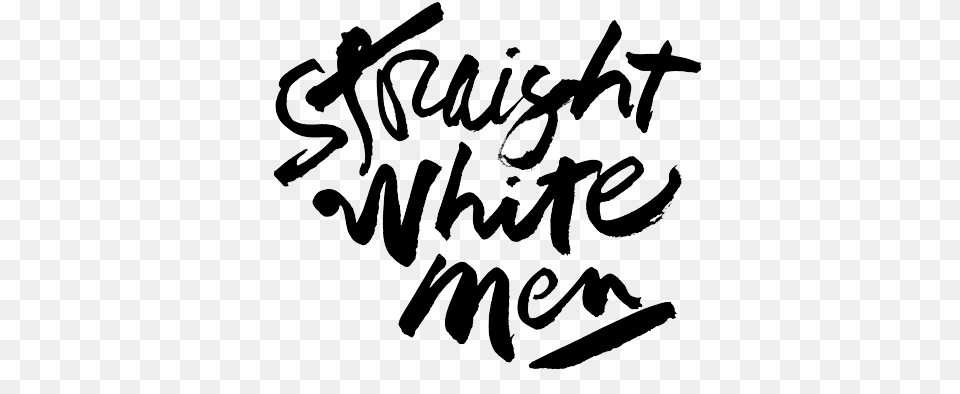 Straight White Men Calligraphy, Handwriting, Text, Blackboard Png