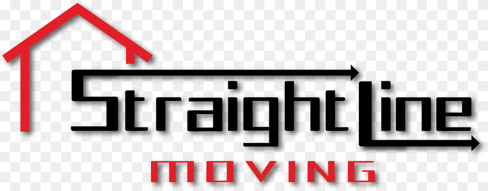 Straightline Moving Company Straightline Moving Company Black And White, Triangle, Outdoors Free Png