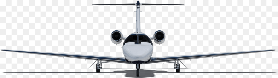 Straightline Private Air Cessna Cj4 Front, Aircraft, Airliner, Airplane, Flight Free Png