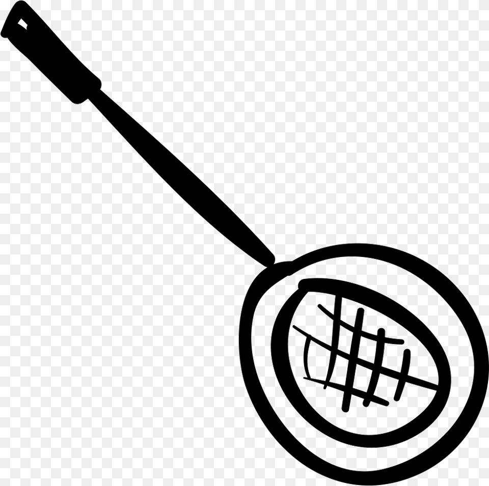 Strainer Hand Drawn Kitchen Tool Icon Racket, Smoke Pipe, Sport, Tennis Free Png Download